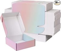 Boîte d'expédition en papier kraft imperméable, emballage personnalisé, boîte d'expédition, emballage en carton ondulé, boîte d'expédition pour cosmétiques