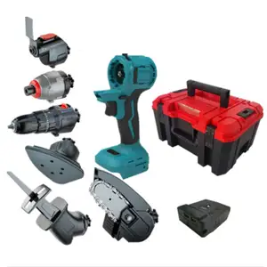 WZAUTO All-In-One Multi Function 9PCs Herramientas Power Tools Combo Kit Cordless Powered By Makitas 21V Battery Tool Sets