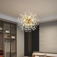 Lustre de pissenlit en cristal nordique éclairage îlot de cuisine salle à manger suspension suspendue