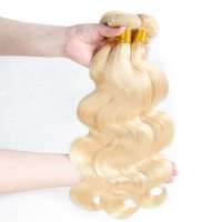 Top 613 Vierge Cheveux 10A 11A 12A Grade Vierge Brésilienne Corps Vague De Cheveux Humains, vison Brésilien 613 Vierge Faisceaux De Cheveux
