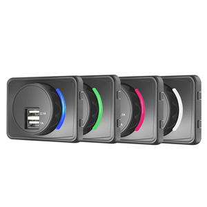cargadores para celular autos cargador de auto para celular cargado doble usb para coche 12v <span class=keywords><strong>camper</strong></span> usb - Product Image 2