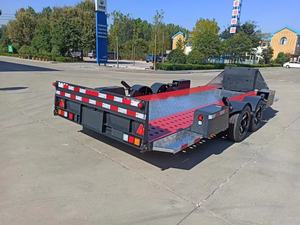 Remolque hidráulico para remolque de coche, camión de remolque de cama inclinable, T capacidad 3/5T/8T con cabrestante de elevación para recuperación de transporte automático - Product Image 5