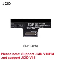 Testeur d'écran pour téléphones mobiles JCID JC V15PM avec réparation de câbles EDP et flexibles pour les modèles de téléphones 11-17