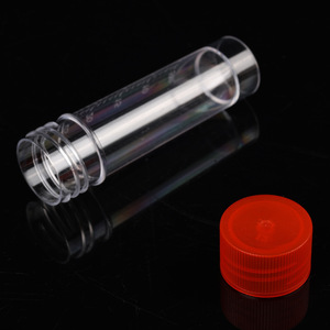 Botella de muestra con tapa de rosca Feiyue de 25 ml de plástico con cuchara para uso en laboratorio - Product Image 3