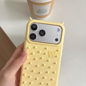 Funda de silicona suave 3D con cuernos de <span class=keywords><strong>diablo</strong></span>, antichoque y alivia la presión, para iPhone 17 16 15 14 13 Pro Max - Product Image 3