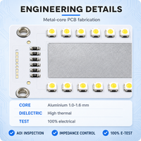 Fabricant de services de circuits imprimés sur substrat aluminium - Fabrication de cartes à noyau métallique, contrôle d'impédance personnalisé, systèmes de gestion thermique