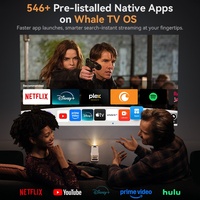 Hotack último X1AA inteligente Android 13 ballena TV Proyector HD Cine en Casa Bluetooth WIFI portátil Mini proyectores al aire libre