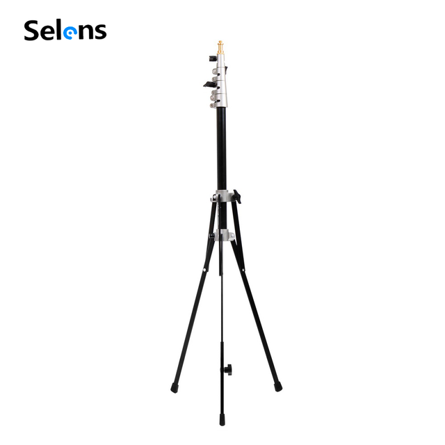 Selens 240cm FL-240 Travel Friendly Quick Fold Flexible Reverse Collapsible Foldable Light Stand Tripod for Photography