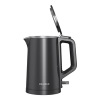 Achats en ligne Usine chinoise Vente en gros Hôtel personnalisé Eau bouilloire électrique portable Thé en acier inoxydable pour l'eau bouillante