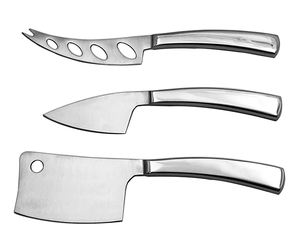 <span class=keywords><strong>Laguiole</strong></span> Lot de 3 couverts à manche en acier inoxydable <span class=keywords><strong>Set</strong></span> de couverts Accessoires de <span class=keywords><strong>cuisine</strong></span> <span class=keywords><strong>Set</strong></span> de <span class=keywords><strong>couteaux</strong></span> à fromage - Product Image 2