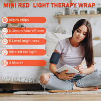 Thérapie par lumière rouge portable et portable 660nm 850nm T030 par Shanglaite pour usage domestique, soulagement de la douleur et soin du corps