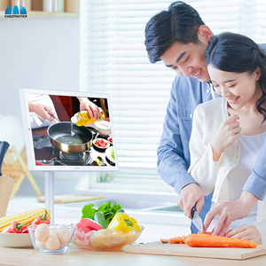 ทีวีสมาร์ทพกพาขนาด 21.5 นิ้ว สำหรับใช้งานภายใน/ภายนอกอาคาร หน้าจอสัมผัส 4+128GB พร้อมขาตั้ง ป้ายดิจิทัล จอแสดงผล LCD แบบพกพา - Product Image 5