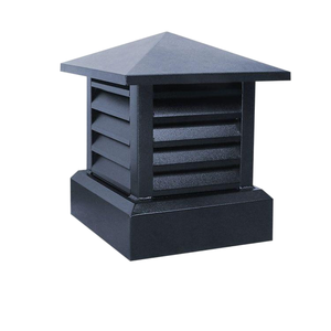 Capot de <span class=keywords><strong>cheminée</strong></span> en aluminium - Durable, installation facile, design rectangulaire contemporain, fixation murale, garantie 1 an - Product Image 3