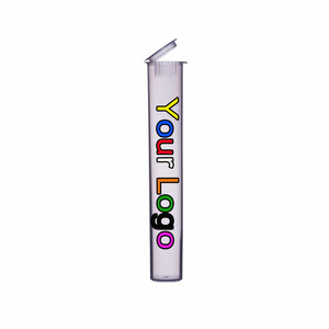 Wholesale 98mm 110mm 116mm Muptiple Colors Smoking <b>Plastic</b> Pop Top <b>Tube</b> Packaging <b>Plastic</b> <b>Tubes</b> Cone Vial with Childproof Cap - Product Image 3