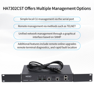 OLT for HA7302CST 2 Port SC SFP 20km <b>IP</b> Indoor Use 3-Year Warranty Pizza <b>Box</b> Type Mini OLT Fiber Equipment - Product Image 3