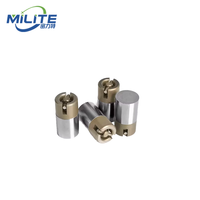 Goupille d'éjection en acier haute précision MILITE avec ventilation pour moule d'injection plastique, dureté HRC48-54, application industrielle