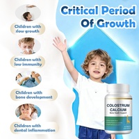 Marque privée Bovin Colostrum Calcium Vitamine E Suppléments Immunitaires En Vrac Comprimés De Colostrum Bovin