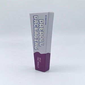 Thiết Kế Mới Tuck End Hộp <span class=keywords><strong>1</strong></span> 2 3Pcs Pre Cuộn Tùy Chỉnh Hình Màu Hồng Preroll Giấy Bao Bì - Product Image 2