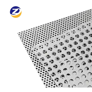Tôle métallique perforée de haute qualité OEM, en acier allié SPCC, anti-rouille, surface huilée DOS, pour applications architecturales - Product Image 6