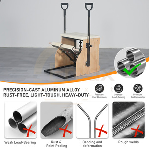 Chaise multifonctionnelle en chêne massif, vente chaude, stabilité garantie |   Équipement d'entraînement pour la force et l'équilibre du tronc |   Pour la maison, le studio et la salle de sport - Product Image 5