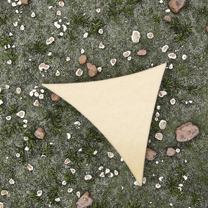 Tela de vela de parasol de HDPE Beige resistente personalizada para patio exterior, jardín, piscina, técnica tejida, Rollo empaquetado de poliéster - Product Image 3
