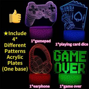 Wholesale Gaming Room Desk Setup LED Lighting Decor with <b>Remote</b> <b>Control</b> 7-Color Change Industrial Design - Product Image 6