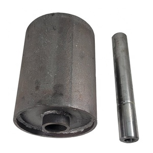 Thép Chất lượng cao 6*8 nhiệm vụ nặng nề Caster CuộN ra dumpster bộ phận Hướng dẫn sử dụng thép công nghiệp rỗng mặt đất con lăn - Product Image 2