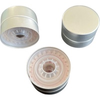 Tapa de rosca personalizada al por mayor de proveedor chino, tapa de aluminio y plástico ROPP para botellas de vino y whisky