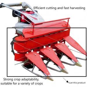 Nhà máy trực tiếp Mini lúa mì và ryegrass gặt đập với tay lái linh hoạt máy kéo kéo - Product Image 5