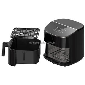 Friteuse à <span class=keywords><strong>air</strong></span> Aifa <span class=keywords><strong>Power</strong></span> 2200W à double élément chauffant, 8 programmes, écran tactile numérique XXL, friteuse à <span class=keywords><strong>air</strong></span> 8L - Product Image 1