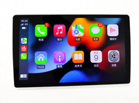 Reproductor MP5 para Auto de 9 Pulgadas HD con Pantalla Táctil, CarPlay Inalámbrico, Llamadas Manos Libres por Bluetooth, Reproductor Multimedia para Vehículo con Pantalla IPS