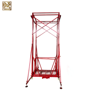 6 मीटर 500 किलोग्राम मोबाइल लटकाने वाले कई मॉडल फोल्डेबल इलेक्ट्रिक मचान लिफ्ट प्लेटफॉर्म - Product Image 2