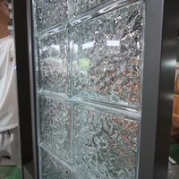 Paravent de séparation en verre craquelé noir sur mesure pour hôtel, restaurant, bureau - Écran de séparation en verre texturé