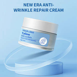 Crème au peptide de cuivre OEM avec 100% de suif nourri à l'herbe, peptide GHK-Cu, active <span class=keywords><strong>la</strong></span> régénération du collagène, soin de <span class=keywords><strong>la</strong></span> peau, crème anti-âge - Product Image 4