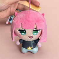 Poupées en peluche personnalisées, poupées en peluche de dessin animé, breloques de sac, fabricant de poupées en peluche sur mesure, porte-clés pour illustrateurs