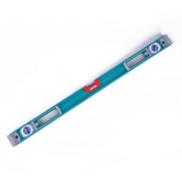 DEWEN 4" 9" 12" 16" Inci Waterpas 3 Gelembung Dapat Disesuaikan Bahan Aluminium Alloy Alat Ukur Pertukangan Waterpas Torpedo Basis Magnetik