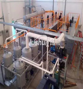 Recycling Waste Used Car Engine Oil To base oil Recovery Refining Machine