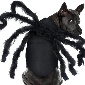Kostum Laba-laba Halloween 100CM untuk Anjing Kucing Kostum Hewan Peliharaan Halloween Dekorasi Halloween Dekorasi Laba-laba Perlengkapan Pesta Halloween - Product Image 1
