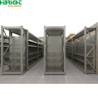 Professionele, heavy-duty metalen displaystandaard voor fruit- en groentewinkels, met hoogwaardige CRI LED-verlichting voor kleurcontrast en het presenteren van verse producten.