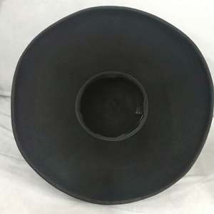 Sombreros Fedora Vintage para Mujer, 100% Lana, Copa Redonda, Ala Ancha Negra, Sombrero Casual para Exteriores y Negocios - Product Image 6