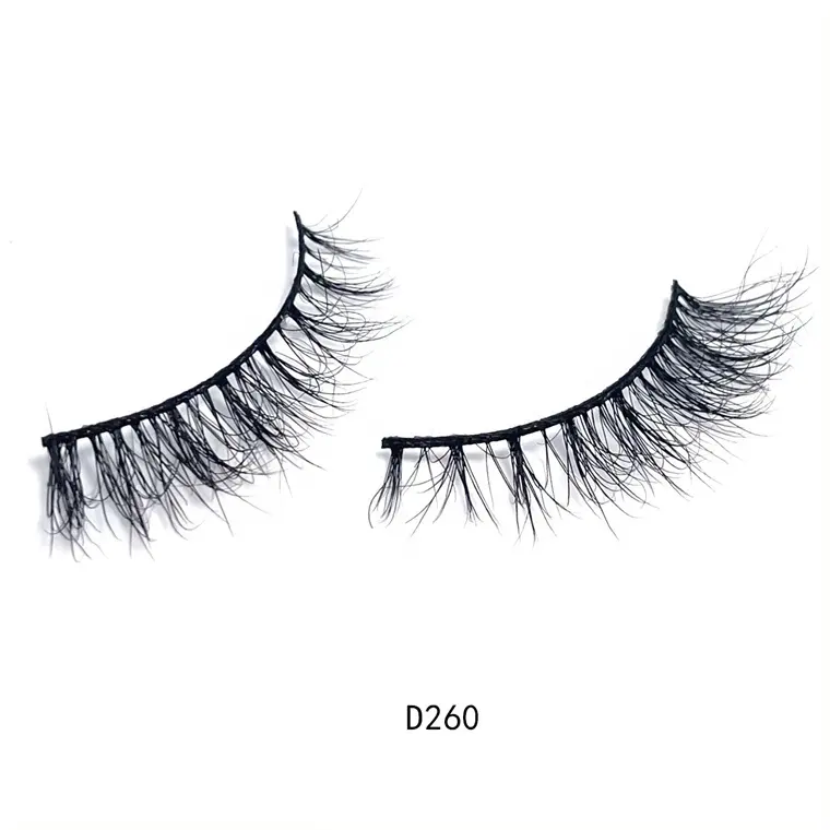 Qingdao Sunland Custom Logo Lash Box Venda Inteira Nova York Real Mink Fur Cílios Amostra Grátis Cílios