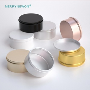 150mL Metal Aluminium Tin Cosmetic Tin Containers <b>Lip</b> Balm Packaging Aluminum <b>Cream</b> Jar - Product Image 1