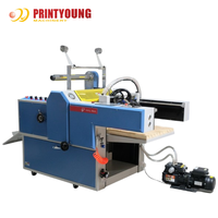 Machine de laminage de film robuste à chauffage hydraulique entièrement automatique avec alimentateur servo SUP-SL540F
