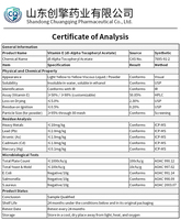 Poudre naturelle de vitamine E OEM ODM, antioxydant, soin de la peau, santé cellulaire, soutien immunitaire, complément nutritionnel, ingrédient brut