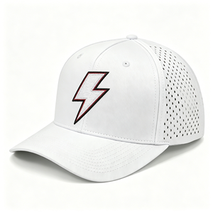 Custom Waterproof Perforated <b>Hat</b> Pvc Rubber Patch logo 6panel Flat Brim Snapback Funny Golf <b>Hats</b> <b>Cap</b> With Custom logo - Product Image 2