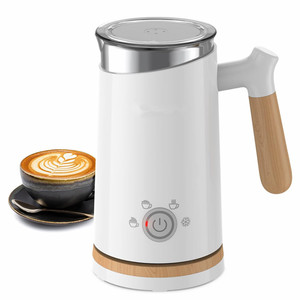 Điện Sữa Frother Lập Trình Xách Tay Cà Phê <span class=keywords><strong>Maker</strong></span> Cho Hộ Gia Đình Sử Dụng Pháp Ngôn Ngữ Ấm Lạnh Sữa Foamer Nhựa Nhà Ở - Product Image 3