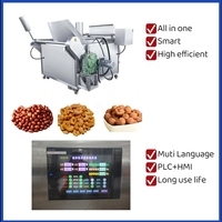 Friteuse industrielle à cuisson continue pour chips de plantain, snacks de poulet, noix, tofu, et autres produits soufflés – Friteuse à vapeur à cuisson continue