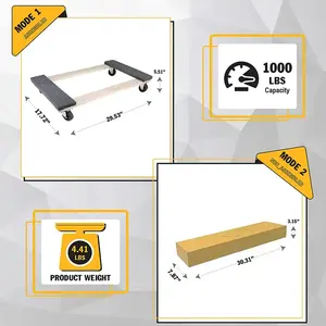 Pabrik grosir pabrikan alat Kerek furnitur kayu keras murah - Product Image 4