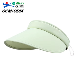 RongGuang été extérieur grand bord Protection solaire glace tissu pliable pare-soleil <span class=keywords><strong>casquette</strong></span> Golf <span class=keywords><strong>casquette</strong></span> pour femmes hommes - Product Image 1