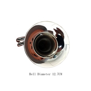 <span class=keywords><strong>Trompette</strong></span> à clairon doré de haute qualité Seasound JYBU602 BB Tone Factory Corps en laiton bon marché avec surface laquée dorée pour étudiants - Product Image 5